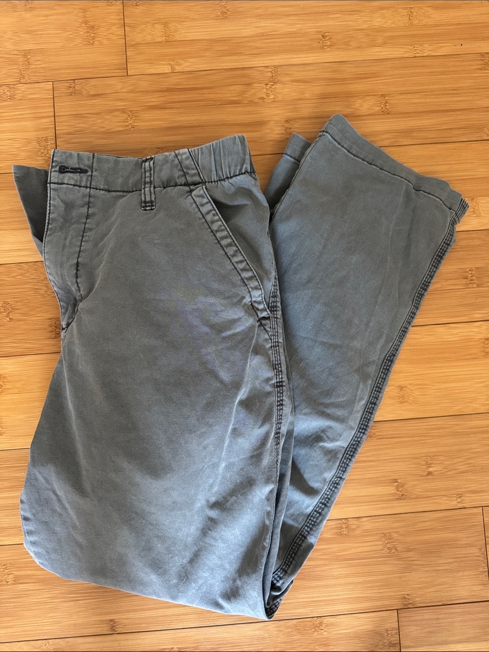 Old Navy Gray Chino Pants